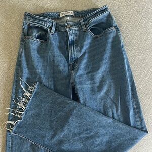 Abercrombie & Fitch The 90's Relaxed Jeans, High Rise, Curve Love 29/8r